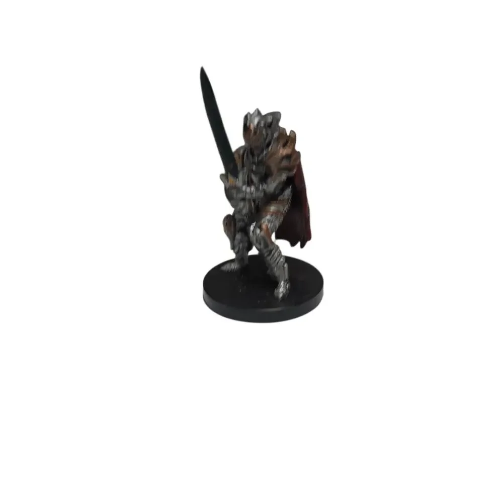 Death Knight 33/60 W/ STAT CARD Dungeons and Dragons Miniature Human Undead